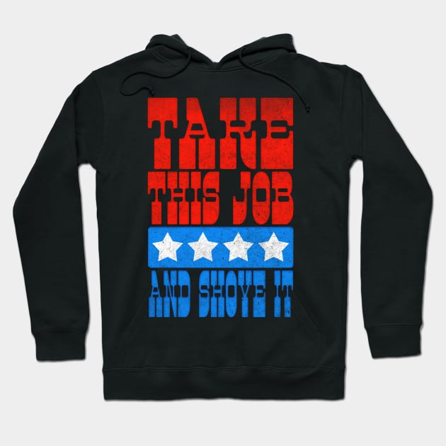 Johnny Paycheck // Take This Job And Shove It Hoodie by DankFutura